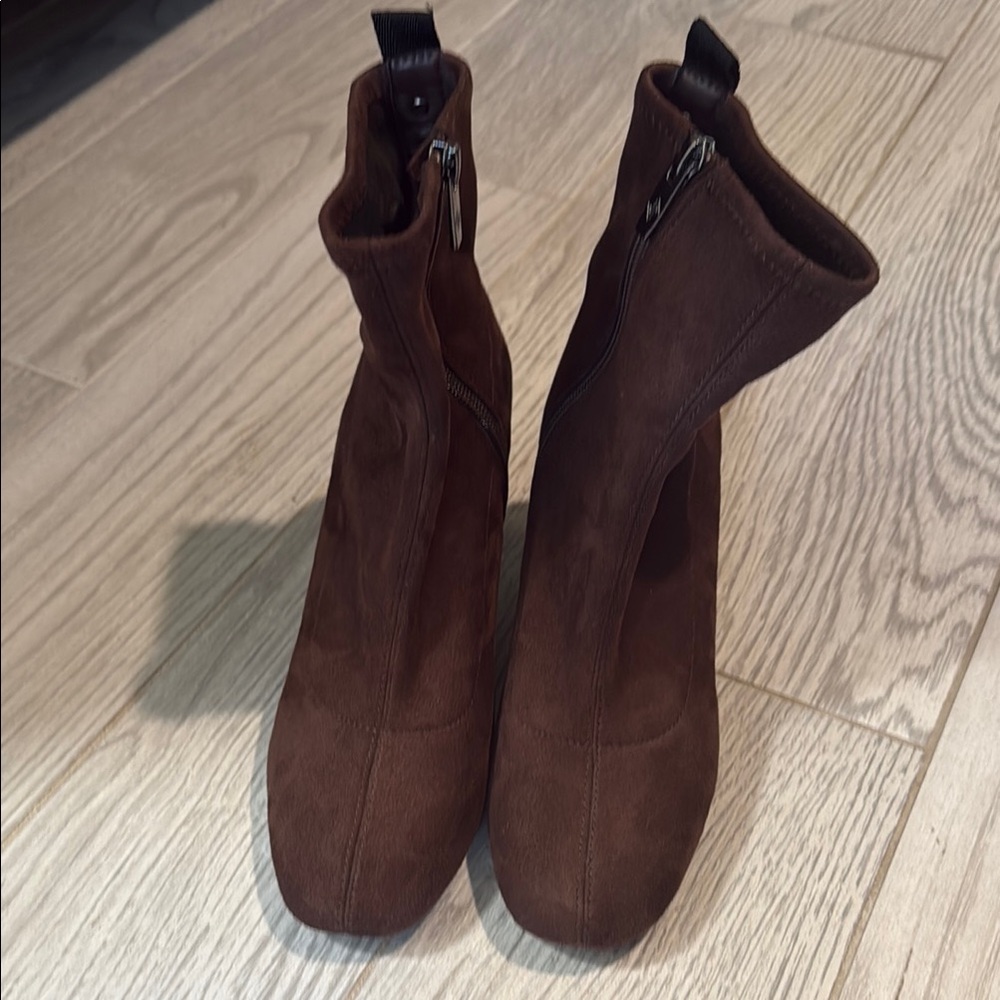 Donald Pliner Brown Suede Women's Ankle Boots